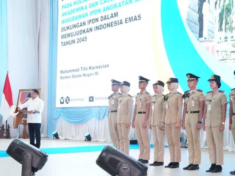 Mendagri Tito Minta IPDN Pertahankan Sistem Rekrutmen yang Bersih dan Transparan (Cek Faktanya)