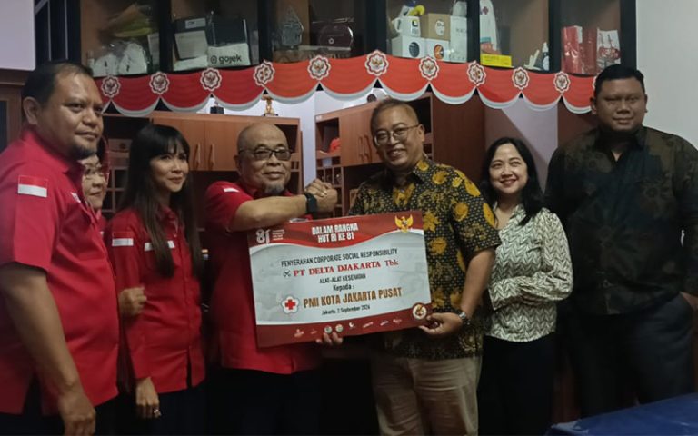 PT Delta Djakarta Tbk Bersinergi dengan PMI Salurkan Dukungan Alat Kesehatan, Perkuat Pelayanan Kemanusiaan HUT RI ke-81 (Cek Faktanya)