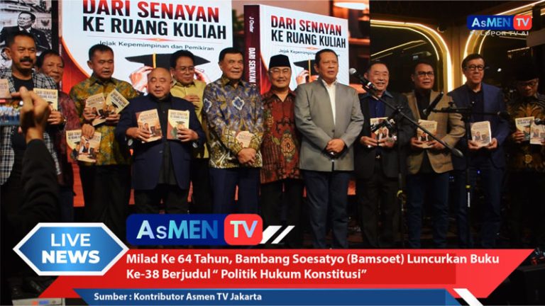 Milad Ke 64 Tahun, Bambang Soesatyo Luncurkan Buku Berjudul “Politik Hukum Konstitusi” (Cek Faktanya)