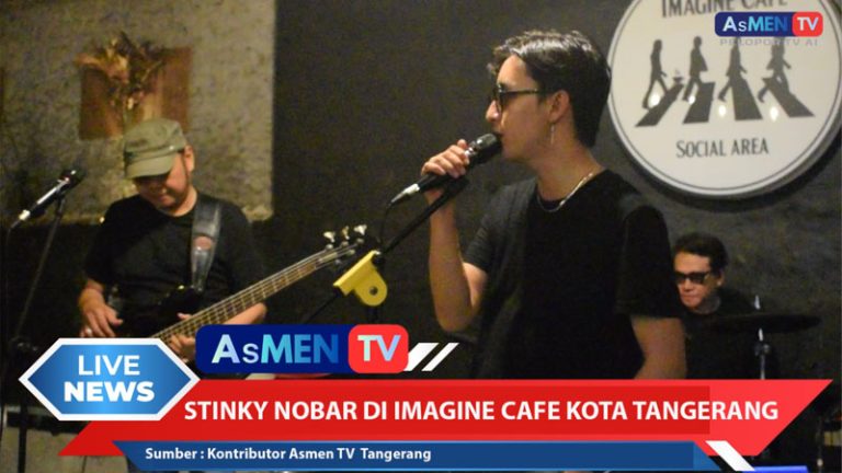 Stinky Meriahkan Nobar Persija vs Persib di Imagine Cafe Kota Tangerang, Padukan Semangat Bola dan Musik (Cek Faktanya)