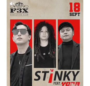 18 September 2026 Band Stinky Siap Guncang Panggung F3X Club Bandung (Cek Faktanya)