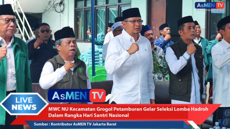 MWC NU Grogol Petamburan Gelar Seleksi Lomba Hadroh Peringati Hari Santri Nasional 2026 (Cek Faktanya)